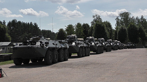 В 120-й отдельной гвардейской механизированной бригаде проходят комплексные занятия по боевой готовности