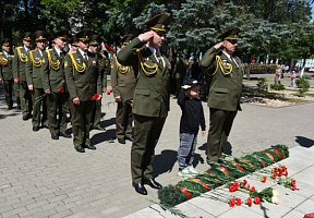 Торжественные мероприятия по случаю Дня Независимости в 72 ОУЦ