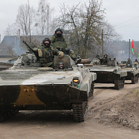 Марш в назначенный район 