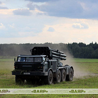 Полевой выход артиллерийских подразделений и  воинских частей  СЗОК