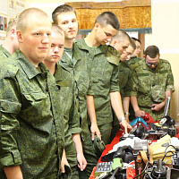 Экскурсия для студентов военной кафедры ГрГУ имени Янки Купалы