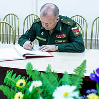 В гостях у минских суворовцев