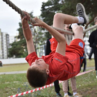 В Бресте проходит областной этап спортивно-патриотических игр «Зарница» и «Зарничка»