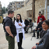 Белорусский военно-полевой госпиталь в Сирии работает в штатном режиме