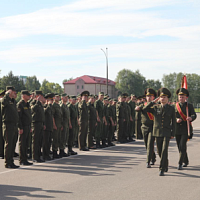 Личному составу 6-й отдельной гвардейской механизированной бригады представлен новый командир