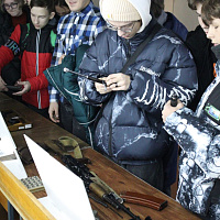 На военном факультете в БГУИР прошел День открытых дверей