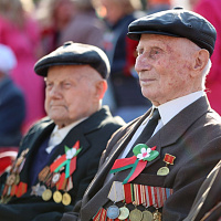 Торжественные мероприятия на Площади Победы