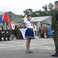 Торжественная церемония закрытия республиканского этапа военно-патриотической игры «Зарничка»