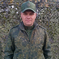 Показное занятие по обустройству полевого лагеря