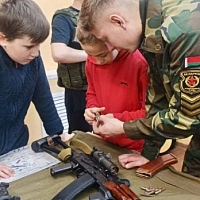 В гостях у гвардейцев