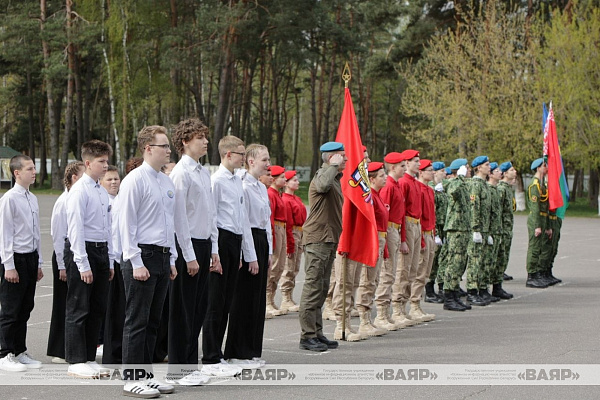 На базе бригады специального назначения прошёл районный этап военно-патриотической игры «Орлёнок»