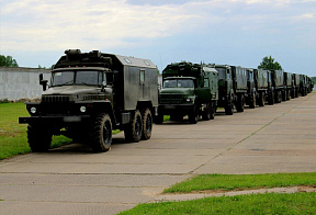 Военнослужащие совершили 50-километровый марш