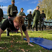 Смотр спортивно-массовой работы в 60 опс