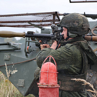 С военнослужащими 103 овдбр прошло ротное тактическое учение
