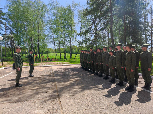 Новое пополнение прибыло в 8-ю радиотехническую бригаду
