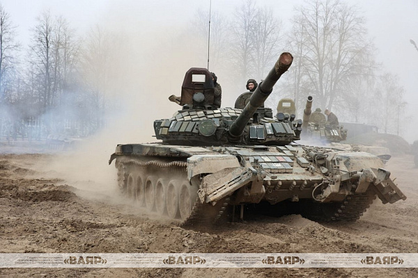 На 227-м общевойсковом полигоне проходит комплексное тактическое занятие с гвардейцами 120 омбр