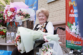 В преддверии Дня Победы поздравили ветерана Великой Отечественной войны