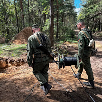 Тактико-специальное учение с личным составом 74 опс