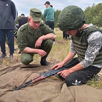 В рамках учебно-полевого сбора