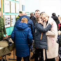 В Минском суворовском военном училище прошел День открытых дверей 