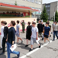 В 74-м отдельном полку связи прошло закрытие военно-патриотического лагеря