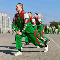 Военнослужащие провели выходные с пользой