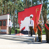 Открытие военизированных сборов центра патриотического воспитания молодежи «Вектор» и лагеря «Защитник Отечества»