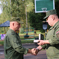 В Слуцком районе завершился учебный сбор по территориальной обороне