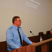 Генеральный прокурор Республики Беларусь Андрей Швед посетил Военную академию Республики Беларусь