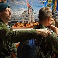 Кадеты в гостях у витебских десантников