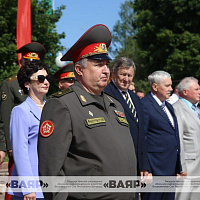 Выпуск офицеров военного факультета в Гродненском государственном университете имени Янки Купалы