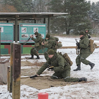 Занятия с гвардейцами