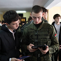 В рамках военно-патриотического воспитания молодёжи