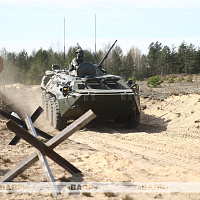 В 8-й бригаде радиационной, химической и биологической защиты проходит командно-штабное учение