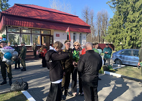 Увольнение в запас сержантов и солдат срочной военной службы в 120 омбр