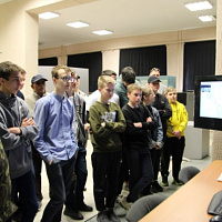 В рамках военно-патриотического воспитания