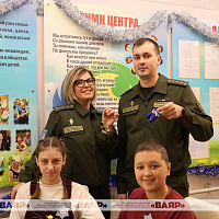 Защитники неба в гостях у детей