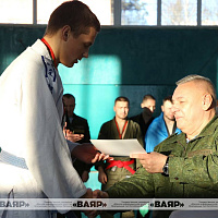 Завершился 14-й чемпионат Вооружённых Сил Республики Беларусь по армейскому рукопашному бою