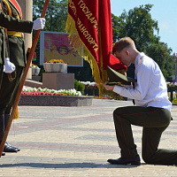 Выпуск офицеров военно-транспортного факультета в БелГУТ