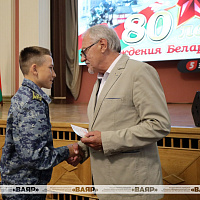 В МСВУ прошла церемония чествования участников парада войк, посвященного 80-летию освобождения Беларуси от немецко-фашистских захватчиков