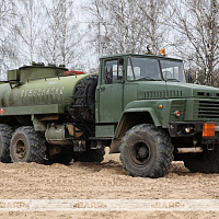 На 227-м общевойсковом полигоне проходит комплексное тактическое занятие с гвардейцами 120 омбр