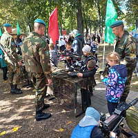 В Богушевске открыли памятник воинам-интернационалистам