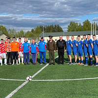 Товарищеский матч по футболу