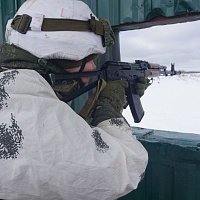 Занятия по боевой подготовке с военнослужащими 103 овдбр