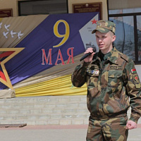 Гвардейцы приняли участие в праздничном концерте