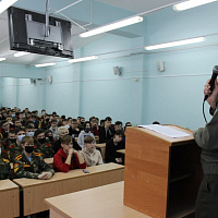 На военном факультете в БГУИР прошел день открытых дверей