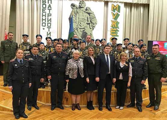 Торжественное открытие военно-патриотического клуба  «Мужество»