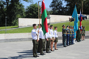 Торжественное открытие конкурса «Воин мира»