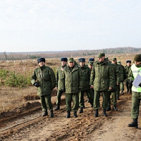 Сбор по боевой подготовке военнослужащих прошел в учебном центре Военной академии