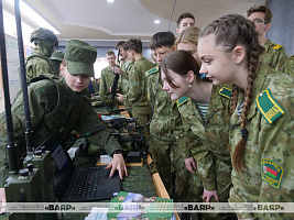 В Пинске прошла военно-патриотическая и профориентационная акция «Готовы Родине служить»